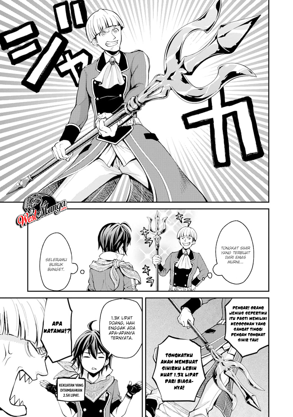 Saisoku Musou No B-kyuu Mahou Tsukai: Ippatsu Utareru Mae Ni Senpatsu Uchikaesu! chapter 4